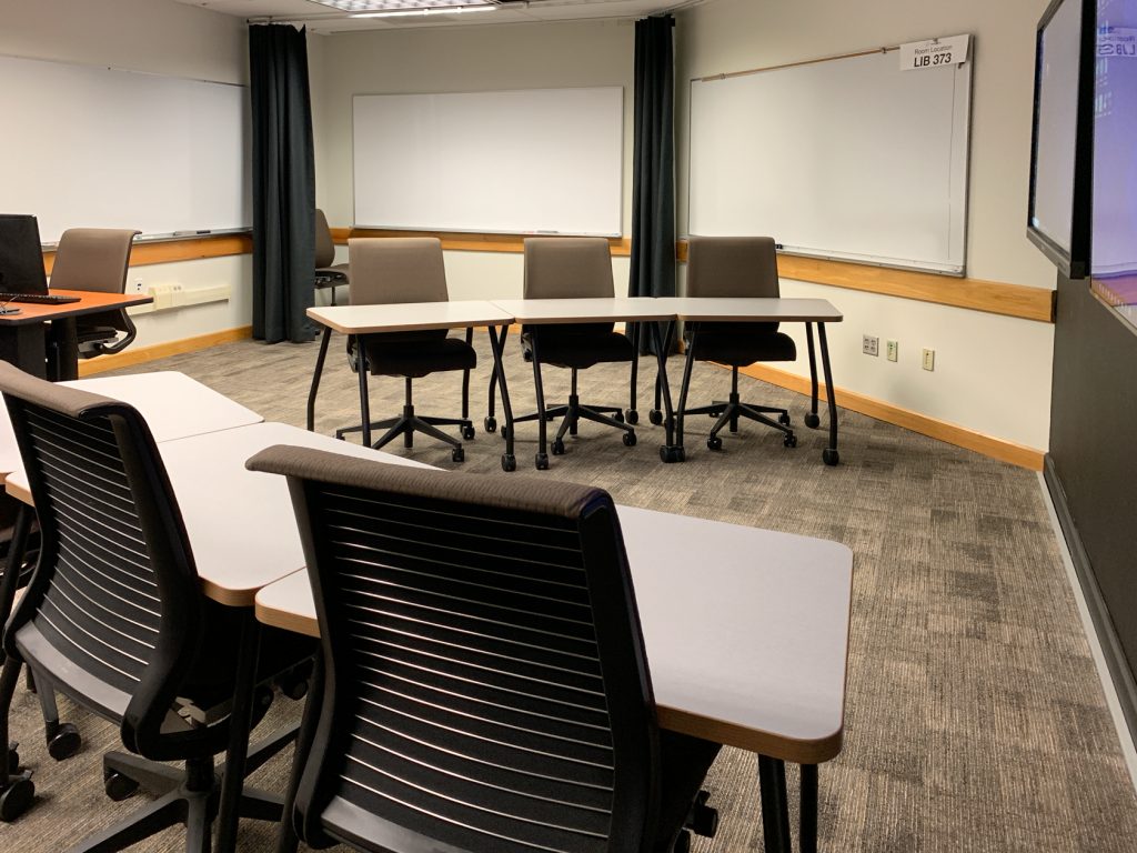 Ed Tech Studio classroom set-up